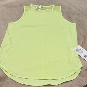 Lululemon Athletica Lime Green Tank Top